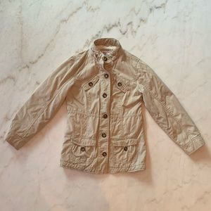 Girl’s Justice coat with removable hood